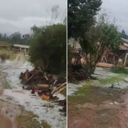 Previsão indica risco de tornados e ventos acima de 90 km/h no Rio Grande do Sul