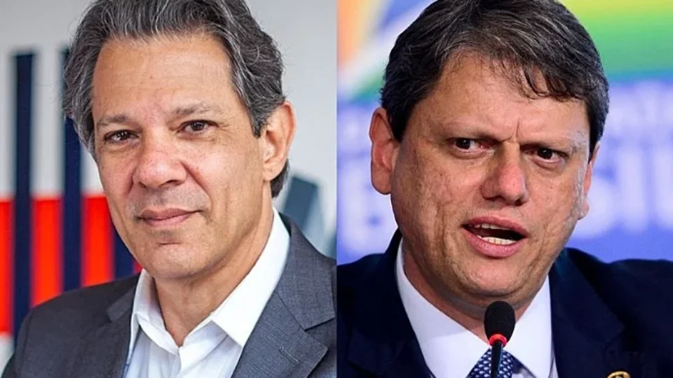 Genial/Quaest: Tarcísio mantém vantagem em SP e tem 41% contra 26% de Haddad no 1º turno