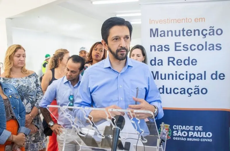 Ricardo Nunes é prefeito de São Paulo desde maio de 2021, quando Bruno Covas faleceu, vítima de um câncer no sistema digestivo | Crédito: Foto: Secom/Prefeitura de São Paulo