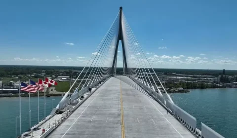 Canadá cancela cerimônia conjunta com os EUA na ponte Gordie Howe após tarifaço