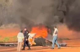 Avião cai em SP durante vendaval; causa da queda ainda não foi confirmada