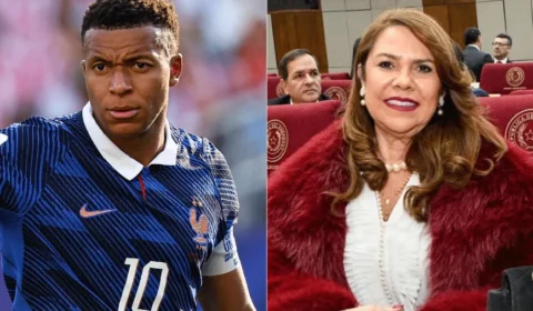 Mbappé rebate ataque racista de senadora paraguaia: ‘Desprezível’