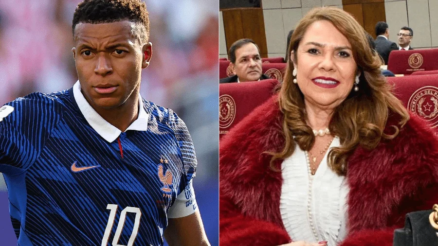 Mbappé rebate ataque racista de senadora paraguaia: ‘Desprezível’