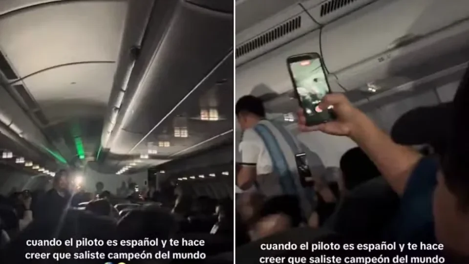 Trolagem: Piloto espanhol diz que Argentina ganhou a Copa em voo lotado de argentinos