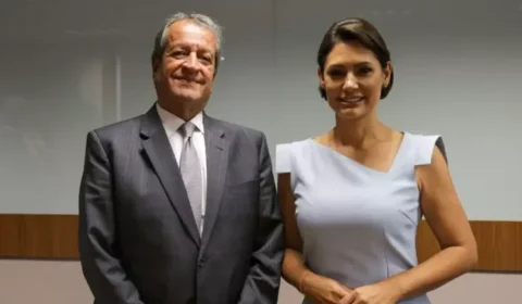 Valdemar diz que Michelle se distancia da campanha de Flávio e pode desistir do Senado