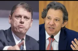 Tarcísio lidera em SP com 46%, e Haddad tem 30%, aponta Datafolha