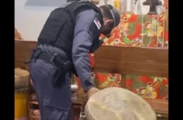 Denúncia de ‘manifestação maligna’ ao 190 motivou cerco policial a terreiro em Manaus