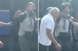 PM agride caminhoneiro durante greve pela MP do Frete; veja vídeo