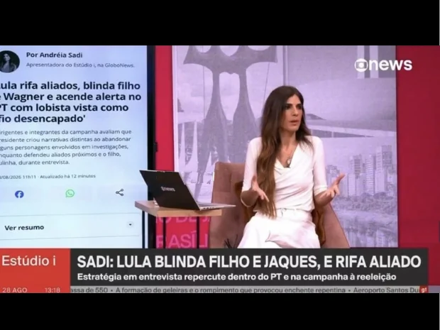 Na Globonews, depois do falso PowerPoint, a falsa blindagem