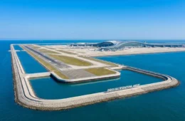 China aposta em aeroporto flutuante para ampliar capacidade aérea sobre o mar