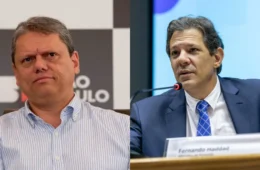 Quaest: Tarcísio tem 40% das intenções de voto no 1º turno em SP, e Haddad tem 27%