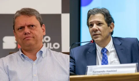 Quaest: Tarcísio tem 40% das intenções de voto no 1º turno em SP, e Haddad tem 27%
