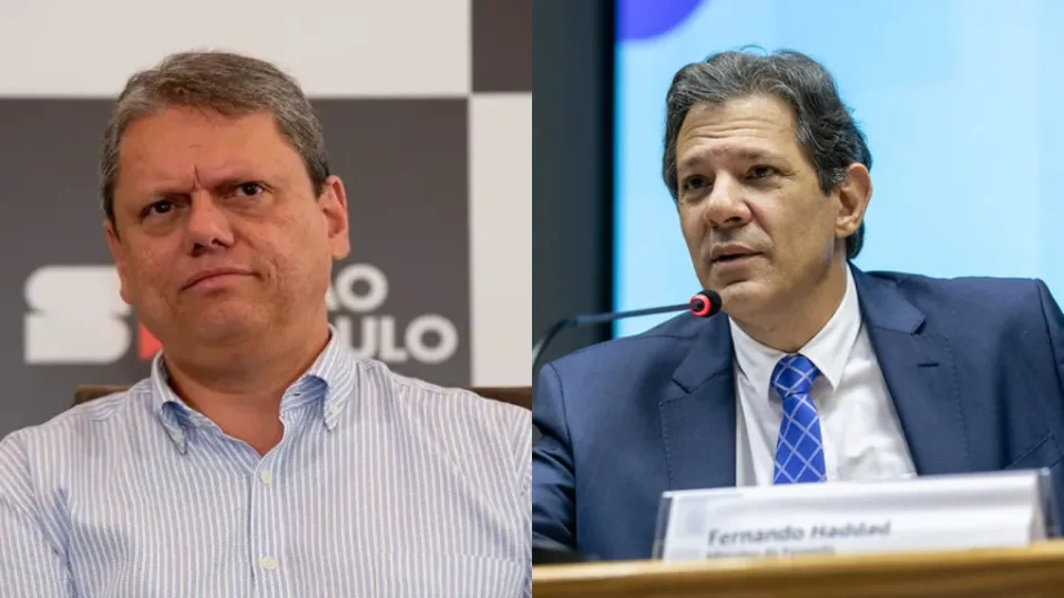 Quaest: Tarcísio tem 40% das intenções de voto no 1º turno em SP, e Haddad tem 27%