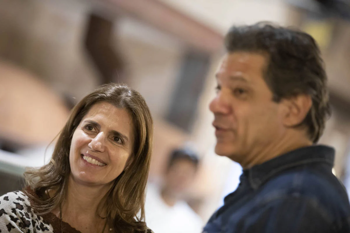 Coligação de Haddad denuncia Jovem Pan por fake news sobre esposa do candidato