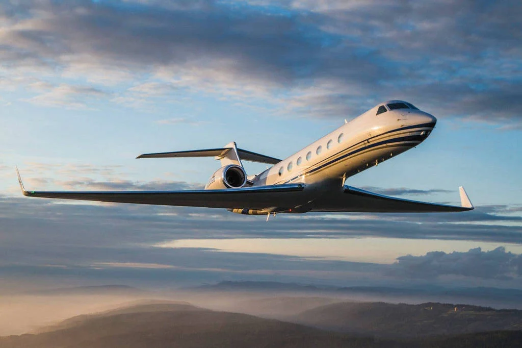 Aeronave Gulfstream do mesmo modelo de Daniel Vorcaro - Air Charter Service