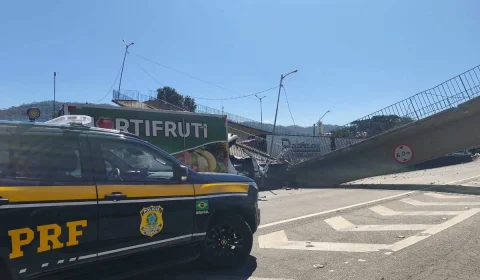 Passarela desaba após ser atingida por caminhão e deixa 2 mortos em SP; veja vídeo