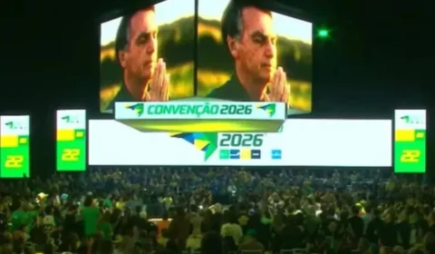 Convenção do PL com Flávio Bolsonaro em SC tem vídeo com voz semelhante a de Jair
