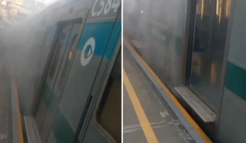 Fumaça em trem da Linha 8 expõe nova falha da ViaMobilidade em São Paulo