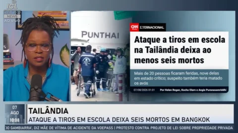 Ataque a tiros em escola na Tailândia deixa ao menos seis mortos. Por Roberta Garcia