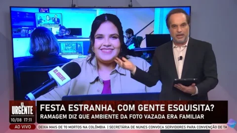 Alexandre Ramagem alega que foto na piscina era de uma “festa de família”