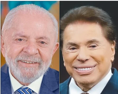 Lula e Silvio Santos