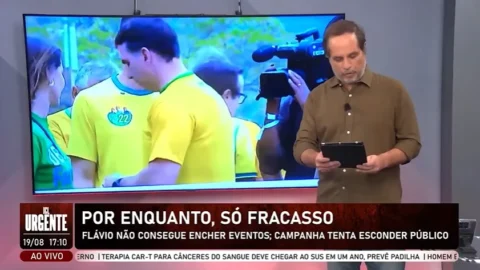 Flávio Bolsonaro não tem a capacidade de mobilização do pai
