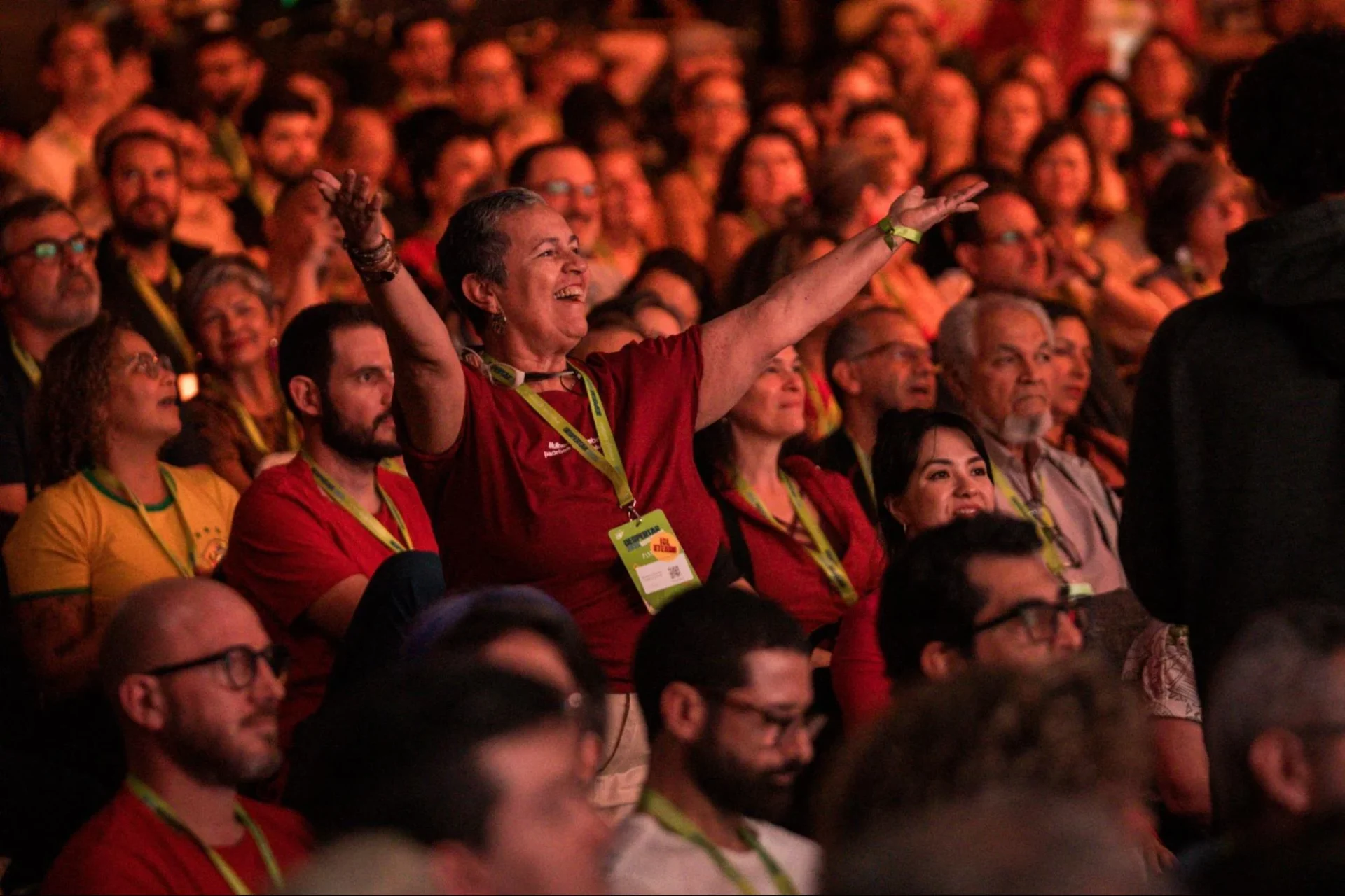 Despertar 2025 Mais do que assistir à história, nossa comunidade se une para escrevê-la. A força do Despertar vem de cada pessoa presente, movida pela esperança, pela união e pelo compromisso de transformar a realidade. Foto: ICL