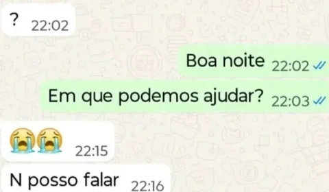 Menino usa emojis para pedir socorro após ex da mãe descumprir medida