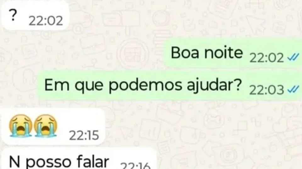 Menino usa emojis para pedir socorro após ex da mãe descumprir medida