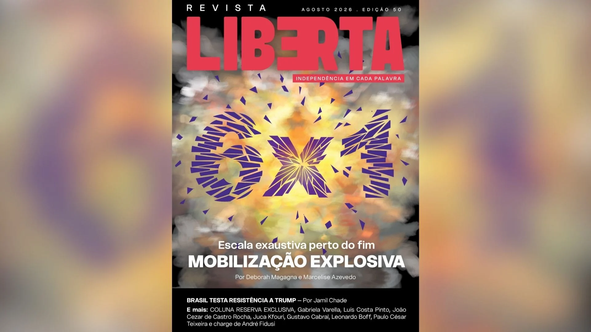 Revista Liberta 50: o fim da escala 6x1 e dignidade do trabalhador em jogo
