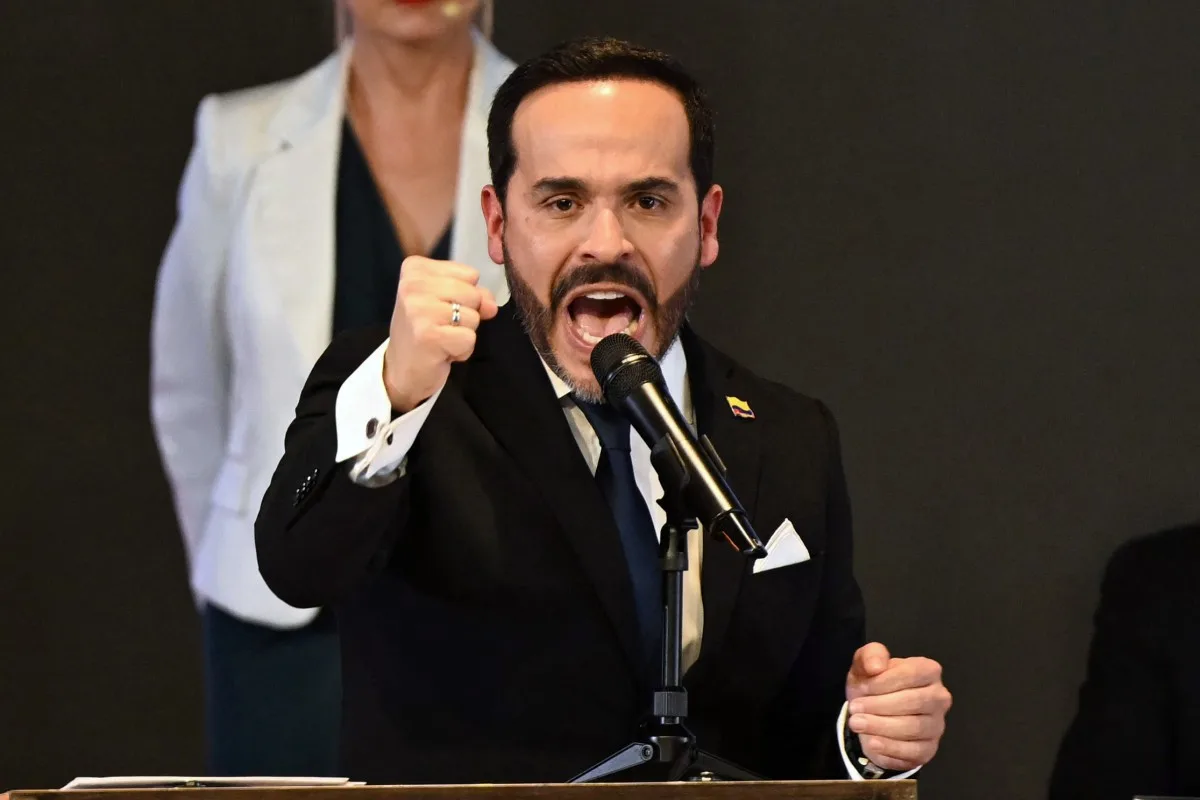 Presidente eleito da Colômbia, Abelardo de la Espriella | Crédito: Luis Acosta/AFP