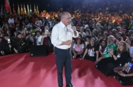 ‘Receita de sucesso: Lula com chuchu’, diz Alckmin em ato de campanha à presidência