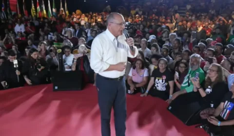 ‘Receita de sucesso: Lula com chuchu’, diz Alckmin em ato de campanha à presidência