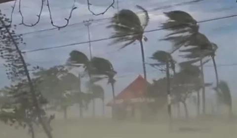 Ciclone-bomba se afasta da costa, mas ventos de até 90 km/h ainda atingem Sul e Sudeste