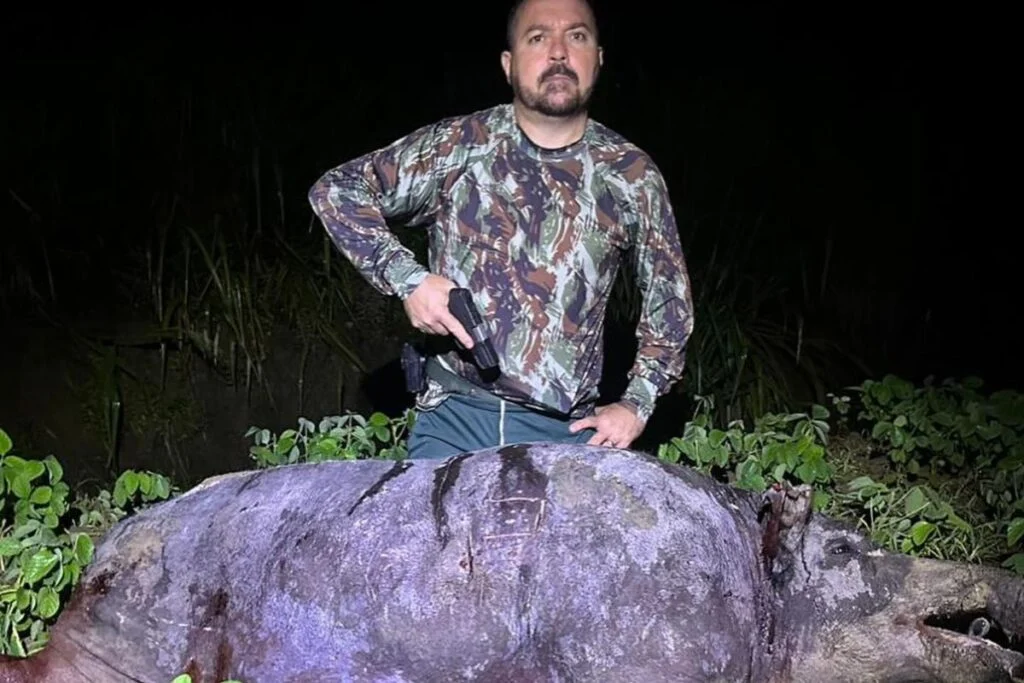 Advogado de cooperativas garimpeiras e caçador autorizado de javalis, Fernando Brandão foi indicado por Wescley e nomeado para a coordenação regional da Secretaria de Meio Ambiente (Foto: Reprodução/Redes sociais)
