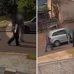 Vítima de violência que fez sinal de socorro teve casa invadida e foi agredida pelo ex