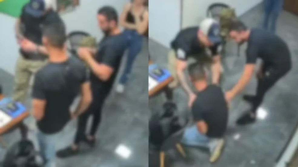 Homem atingido por disparo acidental — Foto: PCPR