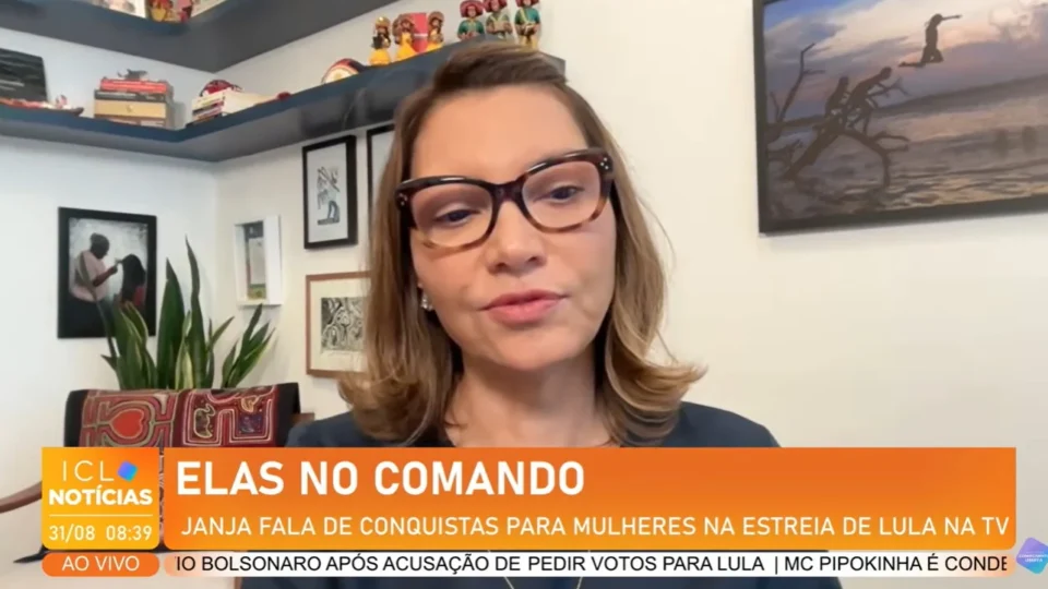 Janja defende fim da escala 6×1 e rebate Luciano Hang: ‘Desserviço à nação’
