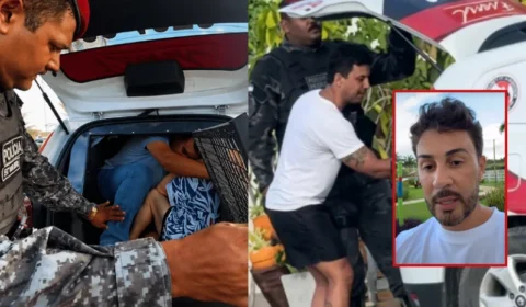 PMs são presos após emprestarem viatura para ‘pegadinha’ de Carlinhos Maia