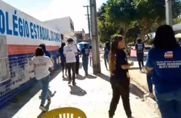 Estudante de 16 anos é espancada após rejeitar investidas de colega em escola