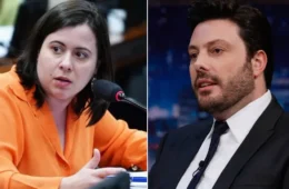 STJ mantém condenação de Gentili por ataques gordofóbicos contra Sâmia Bomfim