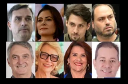 Família Bolsonaro soma R$ 20 milhões em bens entre candidatos nas eleições de 2026