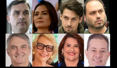 Família Bolsonaro soma R$ 20 milhões em bens entre candidatos nas eleições de 2026