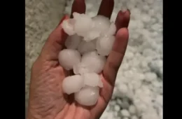 Chuva de granizo atinge Florianópolis e deixa 700 casas danificadas; veja vídeos