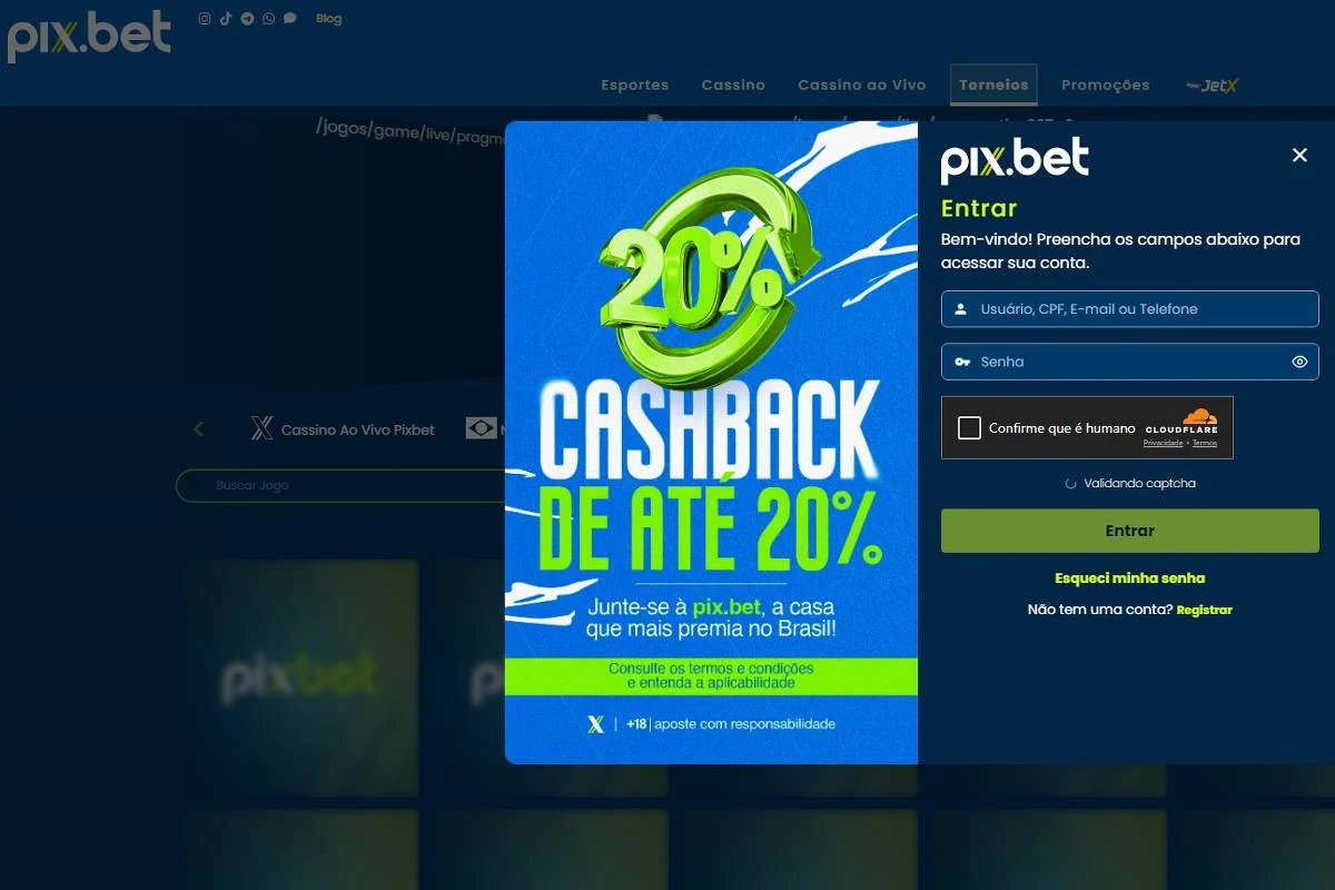 Reprodução/Pixbet