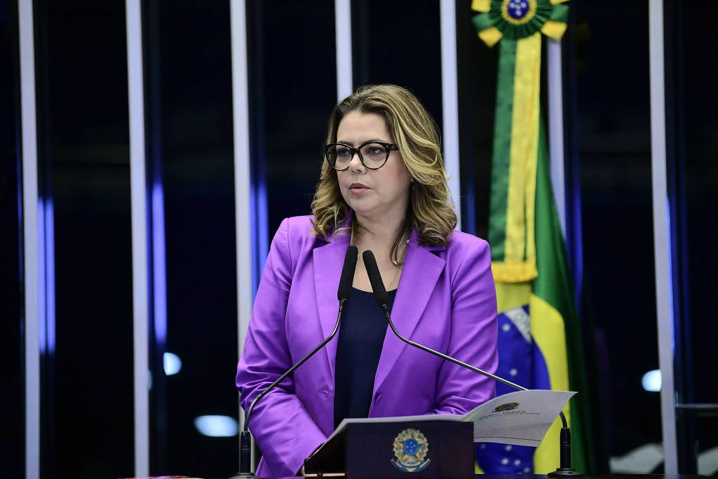 A senadora Leila do Vôlei - Pedro França - 17.out.23/Agência Senado