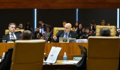 STF define rito de sessão que analisará conversas de Moraes e Vorcaro