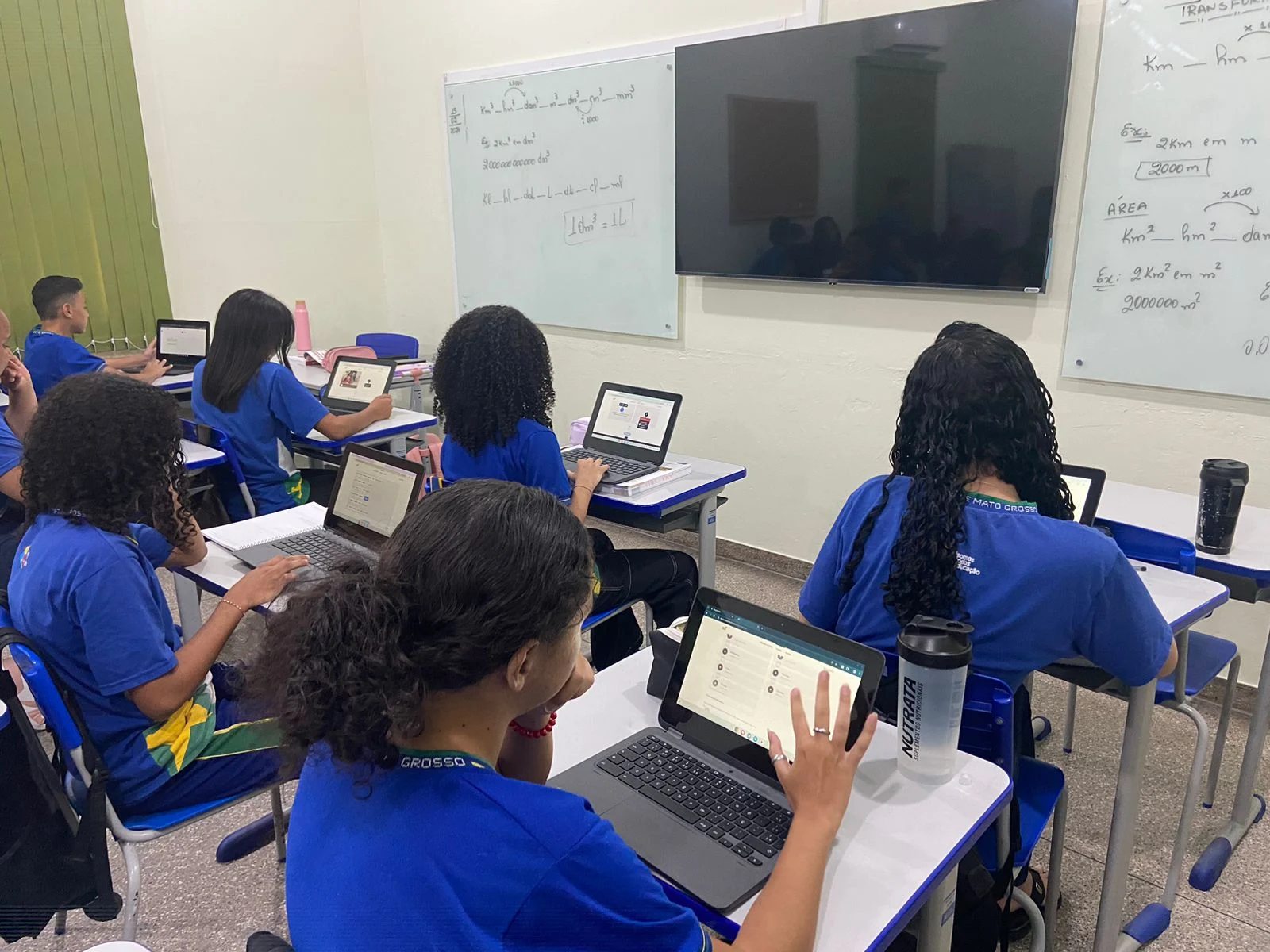 IA nas escolas. Foto: Rayane Alves | Seduc-MT