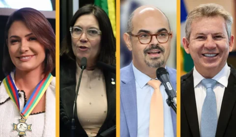 Michelle Bolsonaro e outros 14 receberam doações de pessoas na Lista Suja
