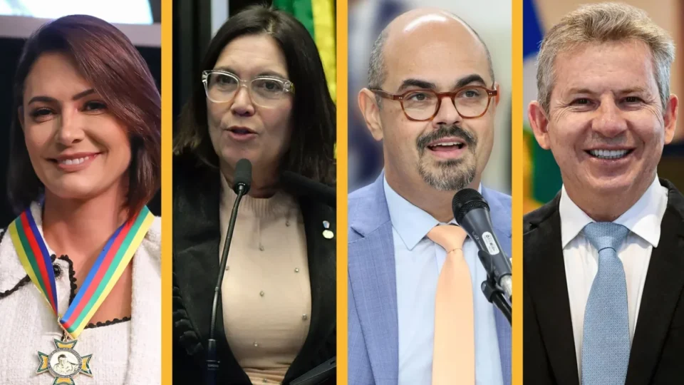 Michelle Bolsonaro e outros 14 receberam doações de pessoas na Lista Suja